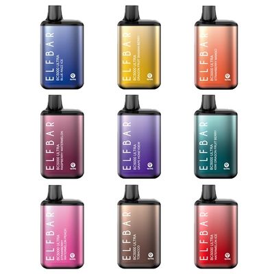 50 мг никотина 5000 Puff Elf Bar Vape USA Vape 13 мл 650 мАч