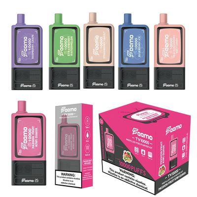 Защита от чрезмерной температуры OEM Vape с сетчатой катушкой и дисплеем