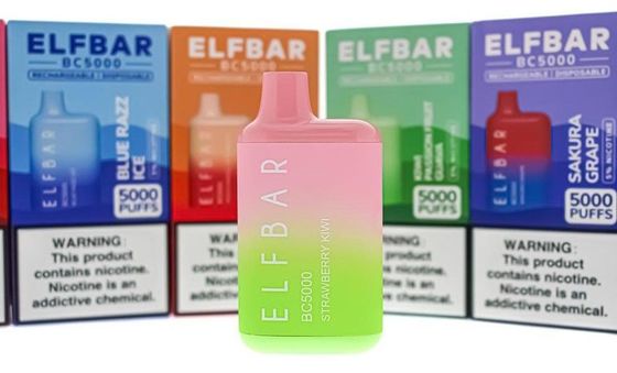 Адвокатура Vape BC5000 1.2ohm эльфа вкуса плода резервуара сока 13ml