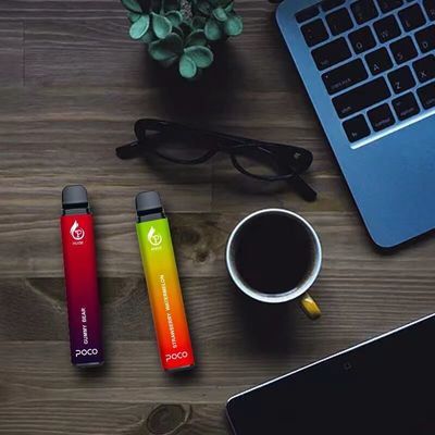 POCO Huge 5000 Puff одноразовый вейп E сигарета 2% / 5% Ник соль подзарядка 950mah