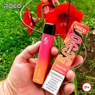 Nic 5% солит устранимую ручку 24*132mm 950mAh POCO 5000 Vape