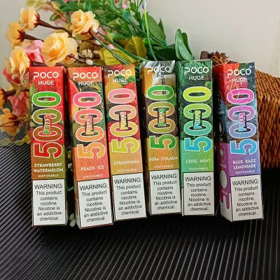 15 мл E- Liquid POCO 5000 Puffs Устройство 5%nic для гладкого