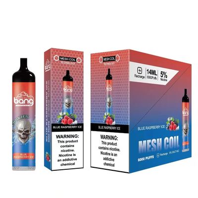Король 6000 челки Vape сопит цена по прейскуранту завода-изготовителя вкусов катушки 12 сетки 1.2ohm доступная