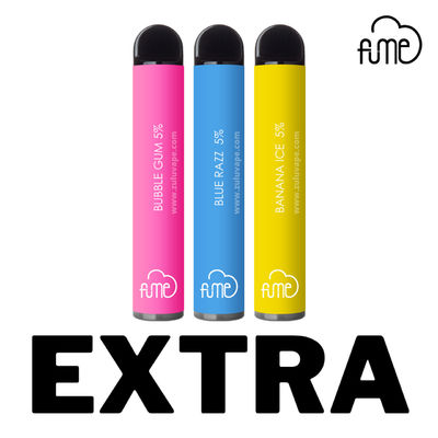 SUS304 Shell Fume 1500 Puffs E Cigs CBD Одноразовый Vape Pod 2% 5% никотин
