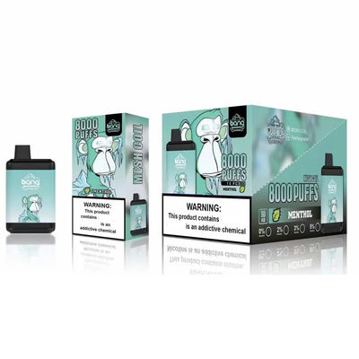 E-жидкость ручки 16ml Vape нержавеющей стали короля 8000 слоек челки устранимая
