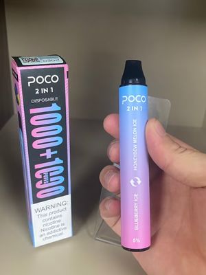 Poco 2 в 1 2000 никотинах 5% прибора слойки CBD устранимых Vape