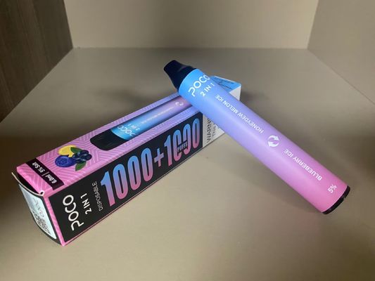 6 мл 2000 Puff Vape Puff Bar Mini POCO 2 в 1 с печатью логотипа