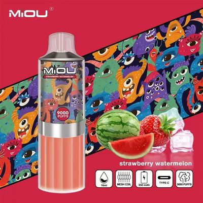 MIOU 9000 E Cig Vape Pods Ароматизированный Vape Pod 18 мл Электронная жидкость