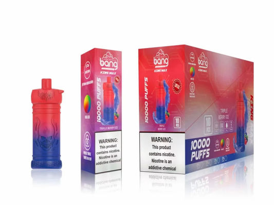 BangKing 10000 сопит слойка Vape никотина 5 устранимая большая с раковиной SUS304