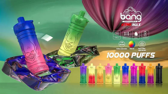 Король 10000 челки сопит прибор 20m ELiquid CBD устранимый Vape с солью Nic воздушного потока 5%