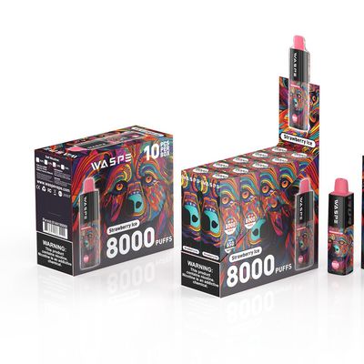 8000Puffs одноразовая электронная ручка с подзарядкой типа C без