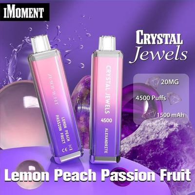 Crystal 4500 одноразовая вейп-ручка 20 мг перезаряжаемая капсула 1500 мх батарея