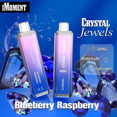 Одноразовая вейп-ручка Crystal Jewels 4500 Puffs Mesh Coil 15ml жидкая перезаряжаемая Ecig