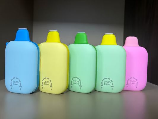 70г/пк OEM Vape Smart Screen одноразовый 12мл E Juice 7000 пузырьки