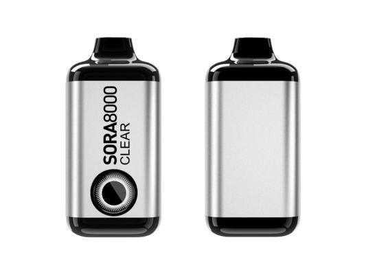 Sora 8000 Puffs Mesh Coil Презаполненный одноразовый вейп с воздушным потоком 5% Nic