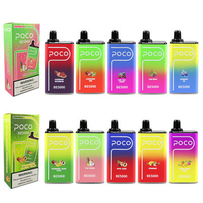 POCO BE5000 Vaping одноразовое устройство для вейпинга 14 мл E-Liquid 1.2ohm катушка 1200mah