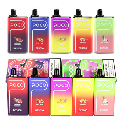 POCO BE5000 Vaping одноразовое устройство для вейпинга 14 мл E-Liquid 1.2ohm катушка 1200mah