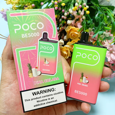 POCO BE5000 5000 пуль одноразовые вейп-ручки Фруктовый аромат Электронная сигарета