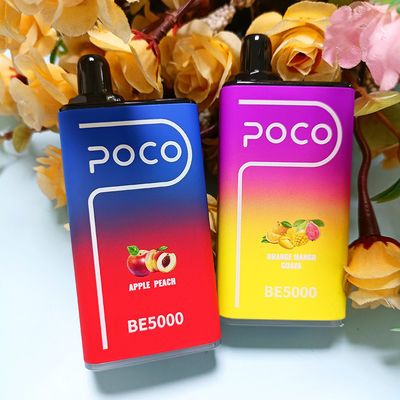 POCO BE5000 5000 пуль одноразовые вейп-ручки Фруктовый аромат Электронная сигарета