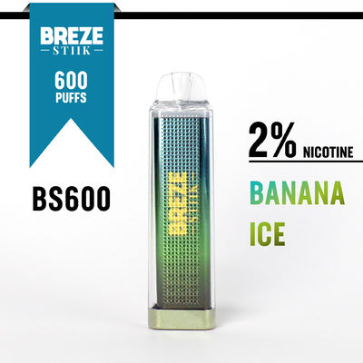 600Puffs одноразовая вейп-ручка с 2% ником для вейпинга в дисплейной коробке