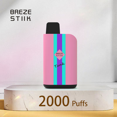 2000 Puffs Type-C зарядка POD одноразовый вейп для старше 18 лет с дизайном