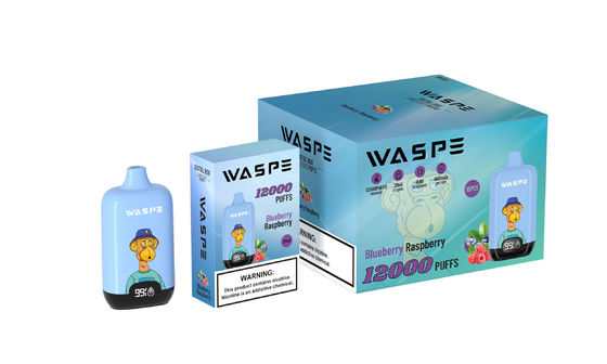 Одноразовая вейп-ручка Waspe 12000 Digital Box с катушкой для электронной сигареты