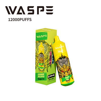 12000Puffs одноразовая электронная ручка с встроенным RGB светом