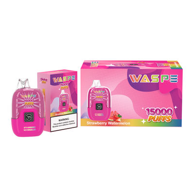 Waspe 15000 puff 20ml емкость бака Электронная сигарета для транспортировки