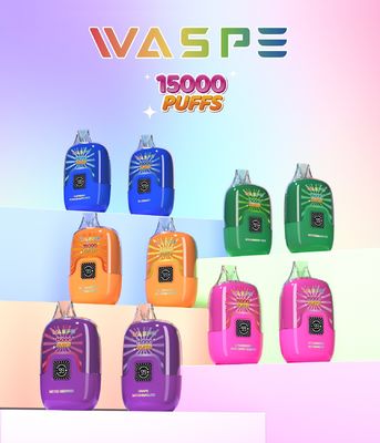 650 мАч емкость батареи Большой Пуф 15000 Пуф Вейп с 20 мл E-Liquid и сетка катушка