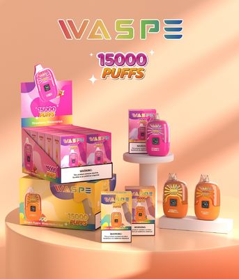 650 мАч емкость батареи Большой Пуф 15000 Пуф Вейп с 20 мл E-Liquid и сетка катушка