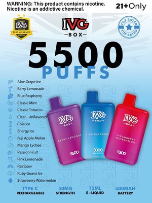 Высокопроизводительный 650mah Type C перезаряжаемый для вкусов фруктов