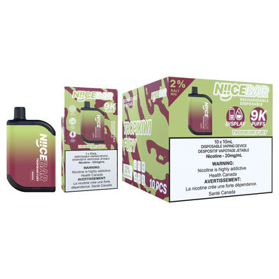 Niice Bar 9000 Puffs 14 Flavors одноразовая электронная ручка