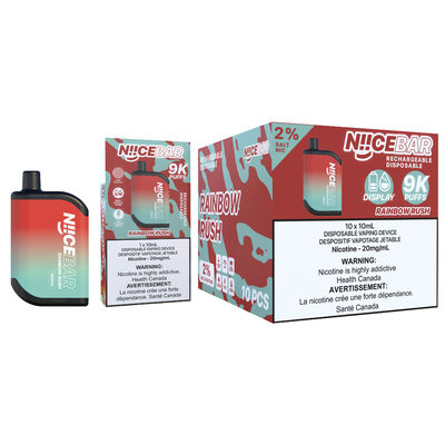 Niice Bar 9000 Puffs 14 Flavors одноразовая электронная ручка