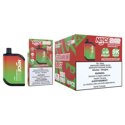 OEM/ODM одноразовая вейп-ручка 9000Puffs E-juice Dispaly с антиликевой конструкцией