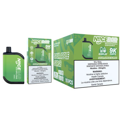 0/2%/5% Nic Big Puff Vape с сопротивлением 1,1 Ом с дисплеем