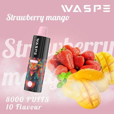 8000Puffs одноразовый испаритель Stick Nic 0/2%/5% для беззаботного вейпинга