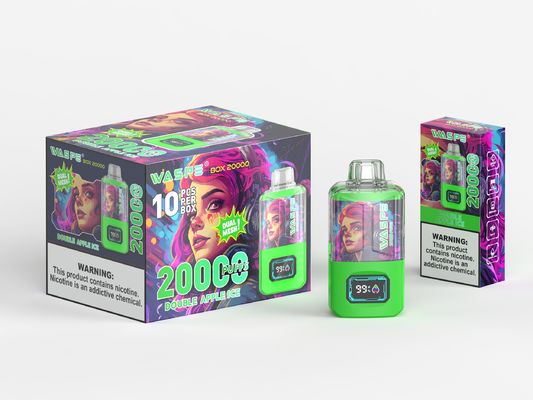 Type C Charging Port Big Puff Vape Sus304 24Ml Содержание сока с Ником 0% 2% 3% 5%