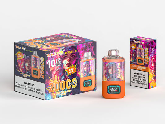 RGB Light Big Puff Vaping Battery 650Mah Sus304 20000Puffs (РГБ Легкий Большой Пуф Вейп Батарея 650МА)