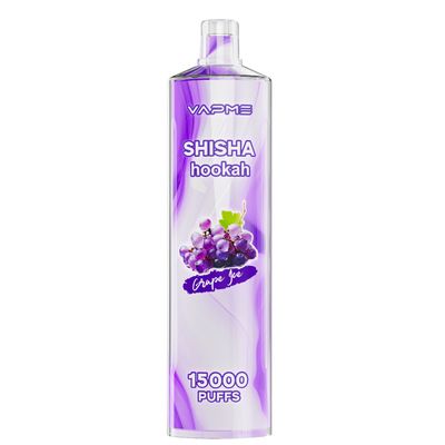 Большая емкость SUS304 Big Puff Vape с 24 фруктовыми ароматами 0%/2% Nic OEM цвет