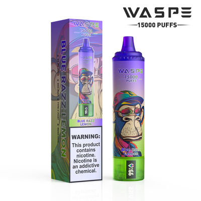 Deluxe 15000 Puffs Большой Puff Vape Kit с 12 фруктовыми ароматами 650mAh батарея