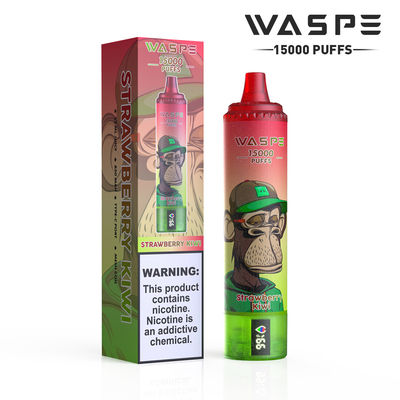 Deluxe 15000 Puffs Большой Puff Vape Kit с 12 фруктовыми ароматами 650mAh батарея