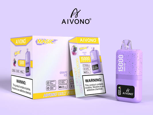 15k Puffs Smart Vape Pen с изменяемой никотиновой прочностью, емкостью 24 мл и устойчивостью к катушке
