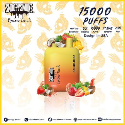 Двойной резервуар USA Vape 650mAh 5% Никотиновая сила Фруктовые ароматы 18 мл E жидкость