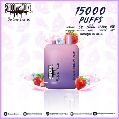 Двойной резервуар 650мАч Фруктовый аромат Vape Kit с 1,2 Ом резистентной катушки