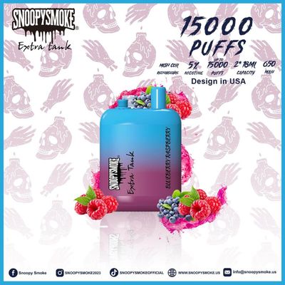 Двойной резервуар USA Vape 650mAh 5% Никотиновая сила Фруктовые ароматы 18 мл E жидкость