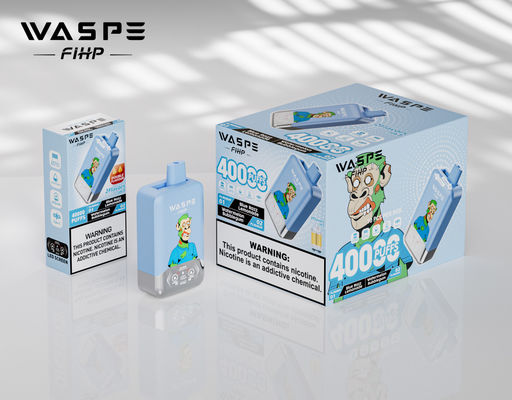 40000 пушек двойного аромата WASPE FiHP 40K 36mL предварительно заполненный одноразовый вейп